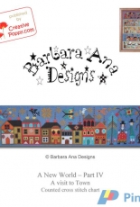 Creative Poppy - Barbara Ana Designs BAN250-052016 A New World - Part IV A Visit to Town