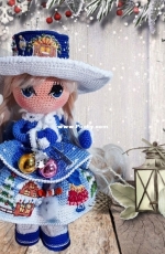 My knitted doll !!!