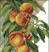 Leisure Arts 2200 Peaches & Plums