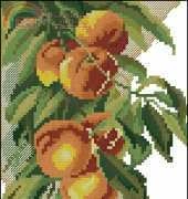 Leisure Arts 2200 Peaches & Plums