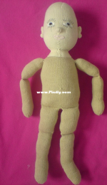 Knitted Doll by Sonea Delvon Designs