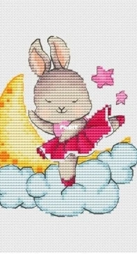 Paradise Stitch - Pink Bunny by Olga Lankevich XSD