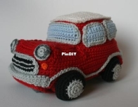 Christel Krukkert - Red Car, Rotes Auto, Rood Autootje - English, German, Dutch