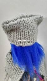 Arctic hat with cat ears and a muzzle by Svetlana Maxarova-English,Russian-Free