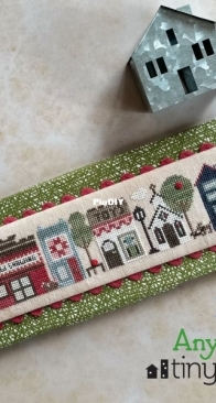 Heart in Hand Needleart- Tiny Town - More Any Town by Cecilia Turner