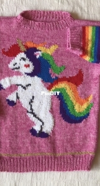 Dancing Unicorn by Erna de Groot-English, Dutch-Free
