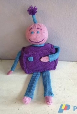 Rosie The Knit & Crochet Robot by Robbie Laughlin-Free