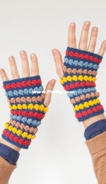 Anchor Crafts - Ameskeria - Leire Villar - ANC0003-104 - Wrist Warmers - Free