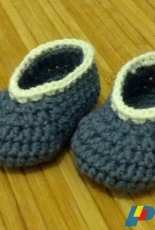 Basic Baby Booties by Mellony Bester