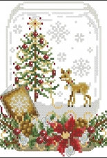 Shannon Christine Designs - Deer Snow Globe by Shannon Wasilieff