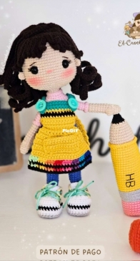 El Crochet de Miel - Miel y Galletas - Hannie Ordoñez Aguilar - Miss Ollie Crayolli - Spanish