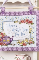 Teabreak Time - Teatime Hanging by Rhona Norrie from Cross Stitch Gold 128 XSD