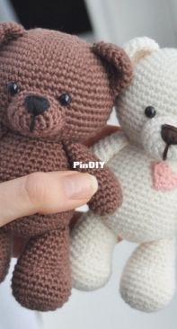 Em Sa Crochet -  Emma Sahlin Bergström - Frankie the Teddy Bear
