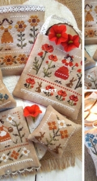 The Little Stitcher - Summer Flower Maidens