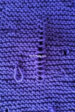 Lindas Scarf with a Story by Sara Dorsten-Free