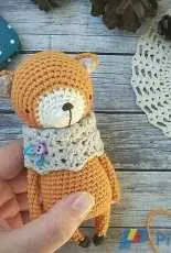 Little owlet - Marina Kolmykova -Fox Crochet pattern