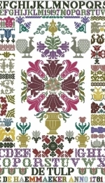 De Tulpenlap - Tulip Sampler by Jan Houtman XSD