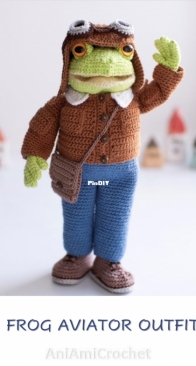 AniAmi Crochet - Annie Komarova / Margo - Frog Aviator Outfit
