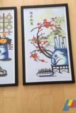 Chinese style cross stitch
