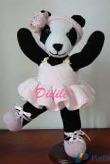 a dancing panda
