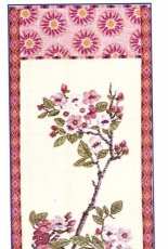 DMC XC1094 Deco - Pannel with Cherry Flowers