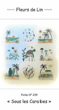 Fleurs de Lin - N°239 Sous les Caraïbes