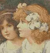 Artecy Cross Stitch - Flower Girls