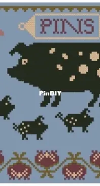 Stacy Nash Primitives - Spotted Pigs Pinkeep - XSD