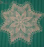 knitted doilies - my work