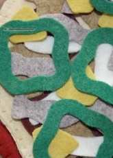 Wee Folk Art-Felt Pizza-Free Pattern
