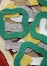Wee Folk Art-Felt Pizza-Free Pattern