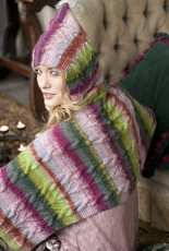#08 Cabled Hooded Shrug by Yoko Hatta