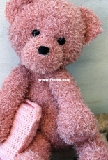 Go Handmade - Teddy with blanket and pillow - Free