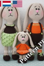 Marygurumi - Marylin Leveugle - Coupechou Family - Translated