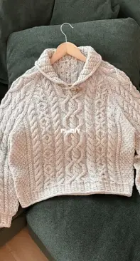 Tangerine Sweater by Doorumi Design