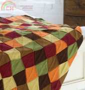 Red Heart-WTV1602-Falling Leaves Afghan-Free