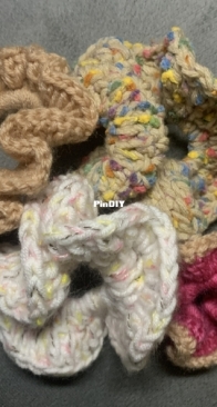 Scrunchies from scraps