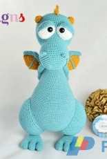 Havva Designs- Havva Unlu- Blummy The Fireman Dragon- Russian - Translated