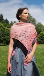 Avant la tempête Shawl by Dream in Chocolate-French-Free