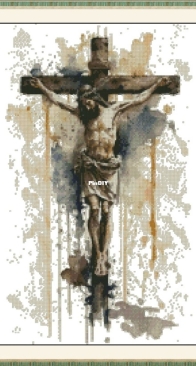Sonya Cross Stitch - Jesus Christ Cross