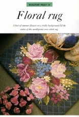 Discovering Needle Craft Needlepoint Project 50 - Floral Rug