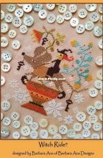 Which Ride by Barbara Ana Designs from Punch Needle & Primitive Stitcher - Fall 2018 PCS + XSD