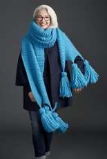 Yarnspirations-Keeping It Simple Knit Super Scarf by Bernat Design Studio-Free