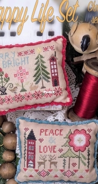 Jeannette Douglas Designs - Happy Life Set Christmas Set #1