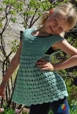 Mariposa Pinafore - Taylor Tengelsen  - A Lacy Layering Pinafore
