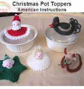Crochetroo - CRAZY CHRISTMAS KITCHEN KITSCH POTHOLDERS