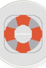Daily Cross Stitch - Life Buoy