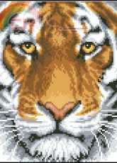 Vervaco 70.071 Tiger face pcs