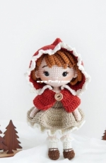 Green Frog Crochet - Thuy Anh - Đặng Thùy Anh - Little Red Riding Hood - Spanish