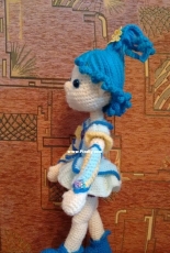 Doll (inspiration: Glitter Force Aqua)